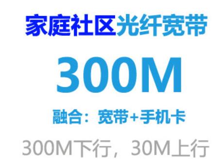 电信300m宽带价格