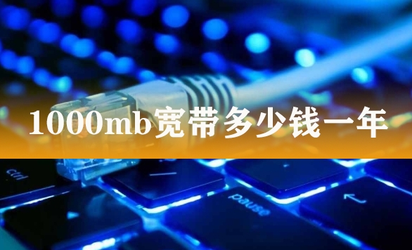 1000mb宽带多少钱一年