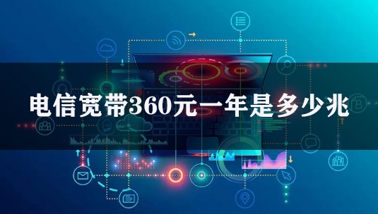 电信宽带360元一年是多少兆